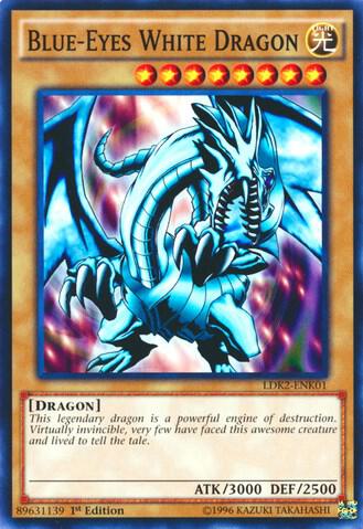 Blue-Eyes White Dragon (Version 1) - Legendary Decks II (LDK2)