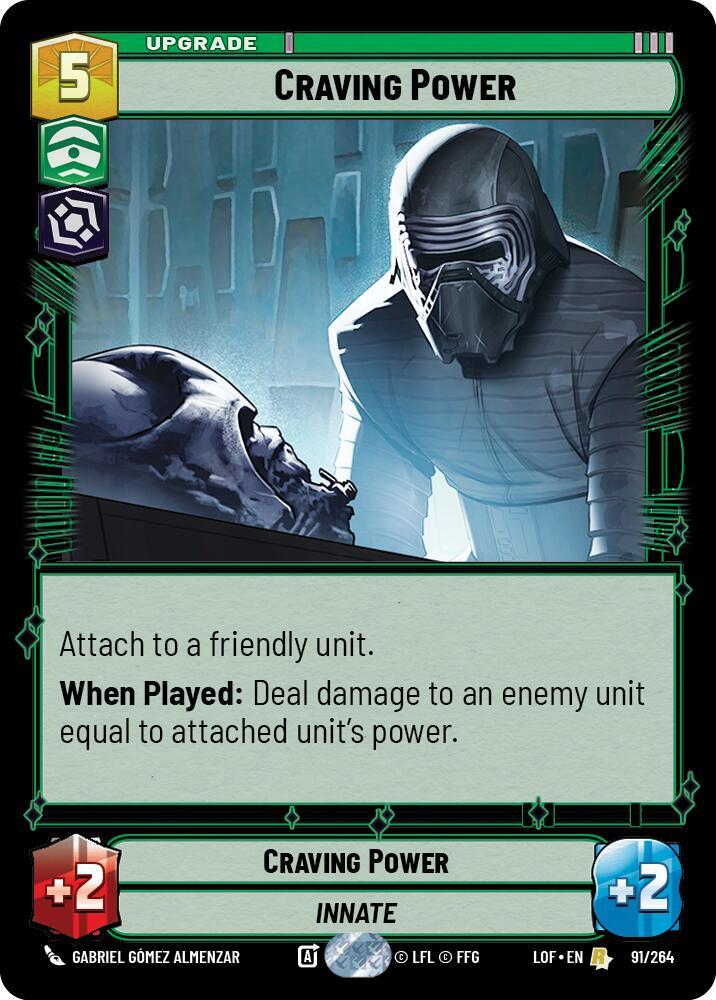 Craving Power - Legends of the Force (LOF)