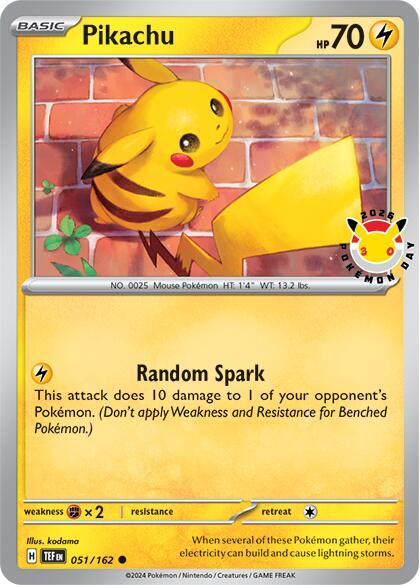 Pikachu (Pokemon Day 2026) -